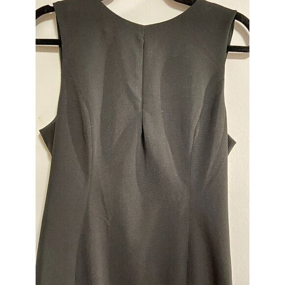 Sparkle & Fade Women's Sleeveless Black Fitted Dress Size L - Picture 3 of 13